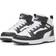 Puma Kid's Rebound V6 Mid - White/Black/Shadow Gray