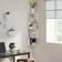 Vasagle Wall-Mounted Corner White Bokhylla 127.5cm