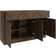 B&Q Catania Royal Walnut Sideboard 118.8x76cm