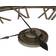 Charles Bentley Skeleton Bronze Wall Clock 95cm