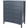 Como Midnight Blue Chest of Drawer 83x101cm