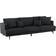 Venture Home Sophia Black Soffa 259cm 3-sits