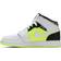 Nike Air Jordan 1 Mid Notebook GS - Hyper Crimson/Volt/White/Black