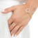 Sif Jakobs Biella Grande Bracelet - Gold/Transparent