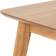 Julian Bowen Boden Natural Dining Table 77x118cm