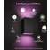 Philips Hue White and Colour Ambiance Resonate Outdoor Black Wall light 2pcs