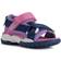 Geox Girl's Borealis Sandal - Navy/Lilac