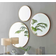 Furniturebox Emma Copper Wall Mirror 100cm