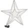 Samuel Alexander Light Up Double Star Silhouette Silver Advent Star