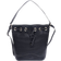 Adax Elena Bucket Bag - Black