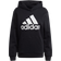 adidas Essentials Logo Boyfriend Fleece Hoodie - Black/White