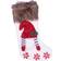 St Helens Luxury Gonk Xmas Stocking White Stocking 42cm