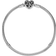 Pandora Family Tree Heart Clasp Snake Chain Bracelet - Silver/Black/Transparent