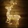 Samuel Alexander Standing Reindeer Beige Christmas Lamp