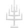 Star Trading Staircase 7L White Adventslysestage 34cm