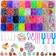 JIYAKO Rubber Band Bracelet Kit 2200+