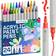 Artistro 24 Colors Acrylic Paint Pens Dual Tip 1mm Dot 5mm