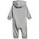 Adidas Infant Essentials 3-Stripes French Terry Bodysuit - Medium Grey Heather/White