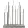 Elflugan Original Light Grey Adventsljusstake 32cm