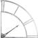 Hill Interiors Foil Skeleton Wall Clock 102cm