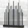 Elflugan Original Black Adventsljusstake 32cm