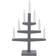 Star Trading Staircase 7L Grey Adventslysestage 34cm