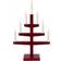 Star Trading Staircase Red Adventsljusstake 34cm