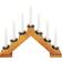 Konstsmide 2262-130EE Wood Adventsljusstake 38cm