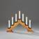 Konstsmide 2262-130EE Wood Adventsljusstake 38cm