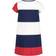 Tommy Hilfiger Kid's Short Sleeve Flag Classic Logo Crewneck T-shirt Dress - Flag Blue