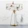 Challieres Bird Lampe Tambour Volière Gold/Multicolor Bordslampa 55cm