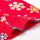 Homescapes Snowflake - X Mas Design Tablecloth Red (228.6x137.2cm)