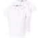 Tu Kid's Jersey Polo 2-pack - White