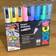 Posca PC-5M Medium Kulspets Set med 8 Pastellfärger