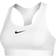 Nike Swoosh Medium Support Women's Padded Sports Bra - White/Stone Mauve/Black