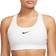 Nike Swoosh Medium Support Women's Padded Sports Bra - White/Stone Mauve/Black