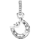 Pandora Good Luck Horseshoe Dangle Charm - Silver/Transparent