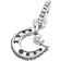 Pandora Good Luck Horseshoe Dangle Charm - Silver/Transparent