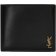 Saint Laurent Tiny Cassandre East/West Wallet - Black