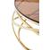 Premier Housewares Contemporary Gold Coffee Table 108cm