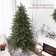 Homcom Hinged Green Christmas Tree 210cm