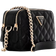 Guess Giully Quilted Camera Crossbody - Black