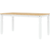 vidaXL Corona White/Natural Esstisch 80x160cm