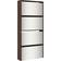 vidaXL 4-Tier Brown Oak Skoställ 63x134cm