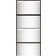 vidaXL 4-Tier Brown Oak Skostativ 63x134cm