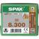 Spax 251010803005 8.0x300mm 50Stk.