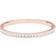 Ted Baker Clemara Hinge Bangle - Rose Gold/Transparent