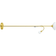 Eglo Up 2 Matte Brass Golvlampa 176.5cm