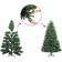 vidaXL 3315748 Green/White Julgran 120cm