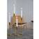 Piet Hein Mars Maxi Brass Lysestage 32cm